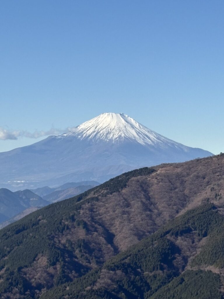 富士見台から見える富士山