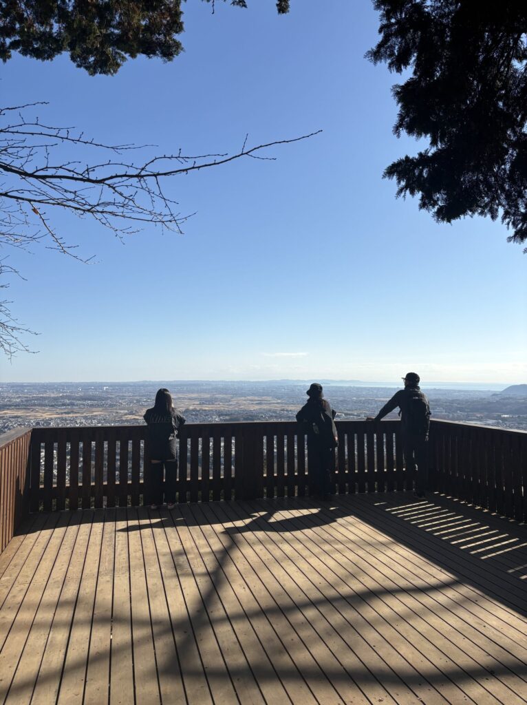 弘法山展望デッキ