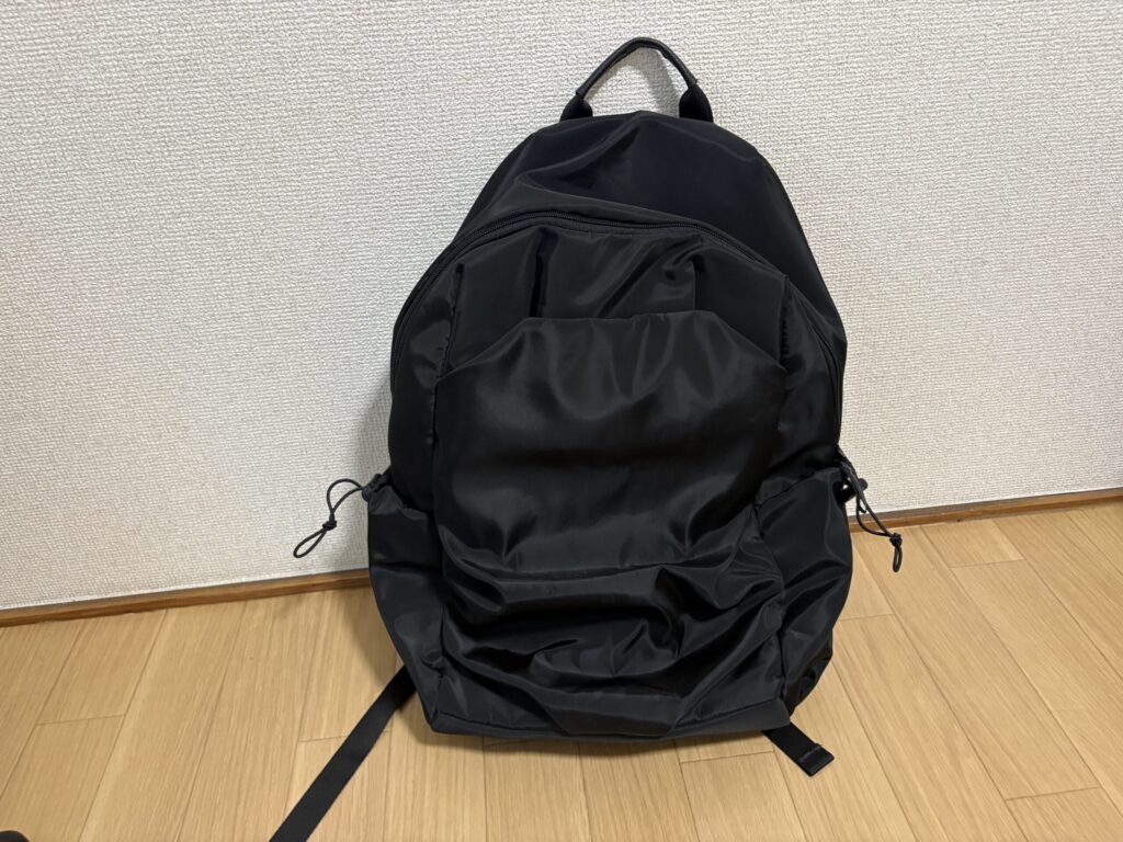 初めての登山で使用したリュック