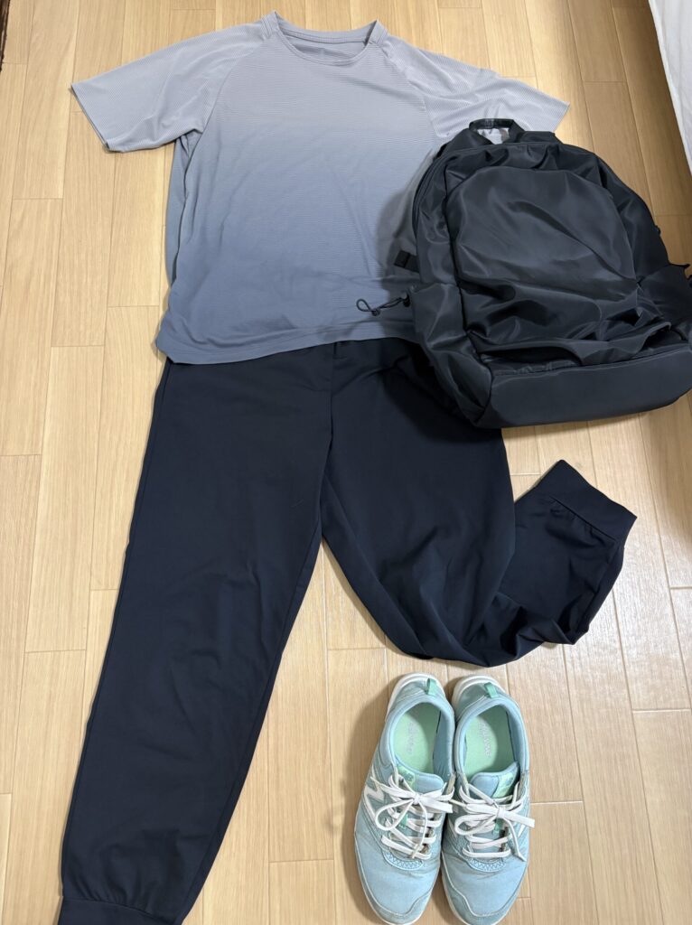 大山登山で着用したアイテム